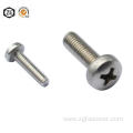 Stainless Steel Pan Head Cross screws machine screw
